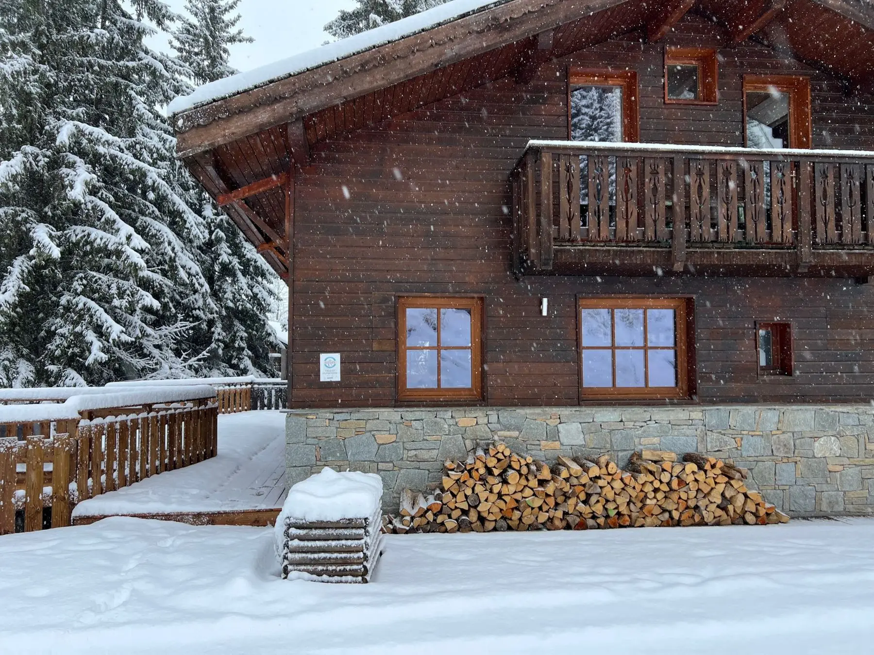 Chalet Clémentine, photo du séjour