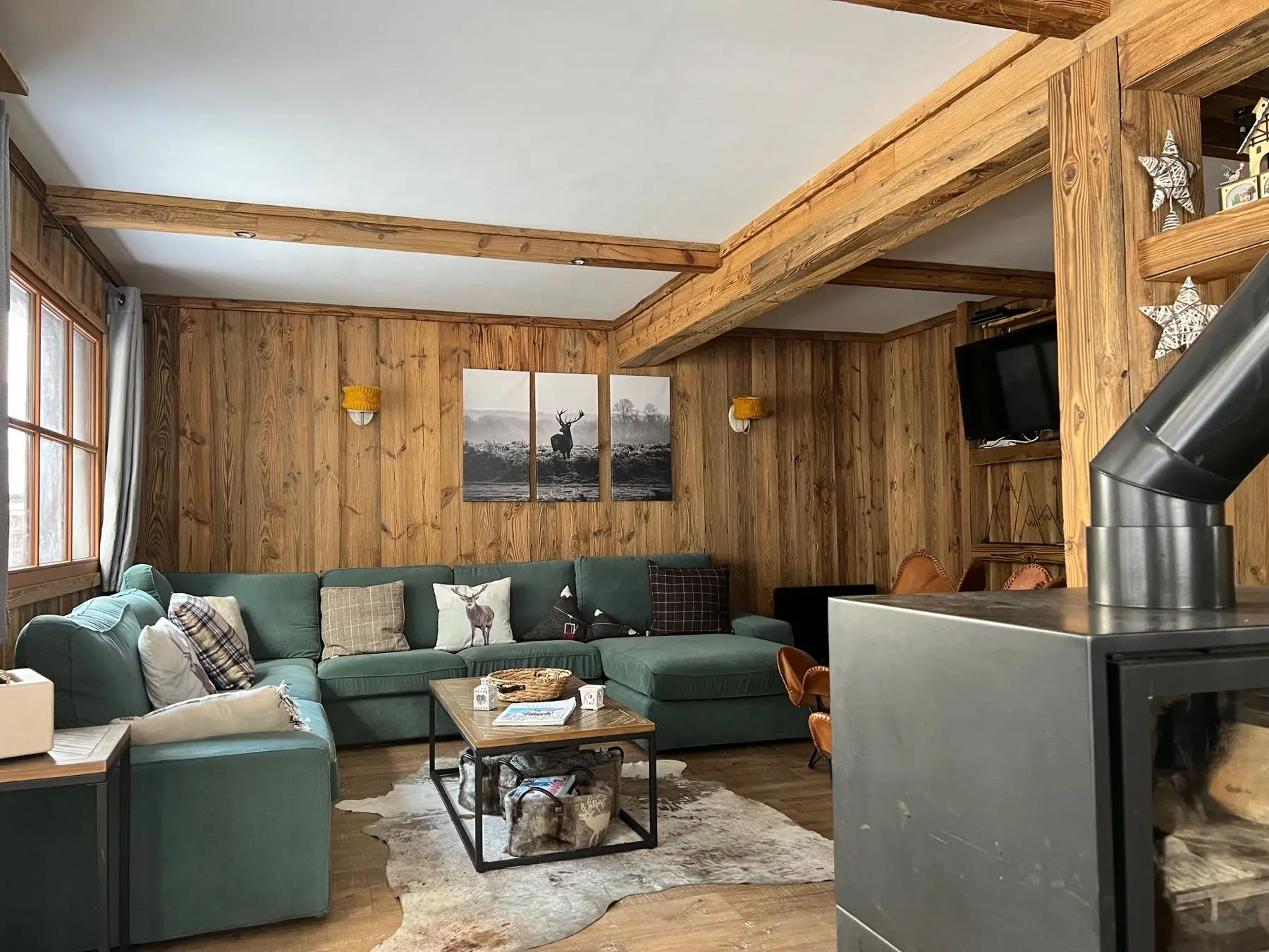 Chalet Clémentine, photo du séjour