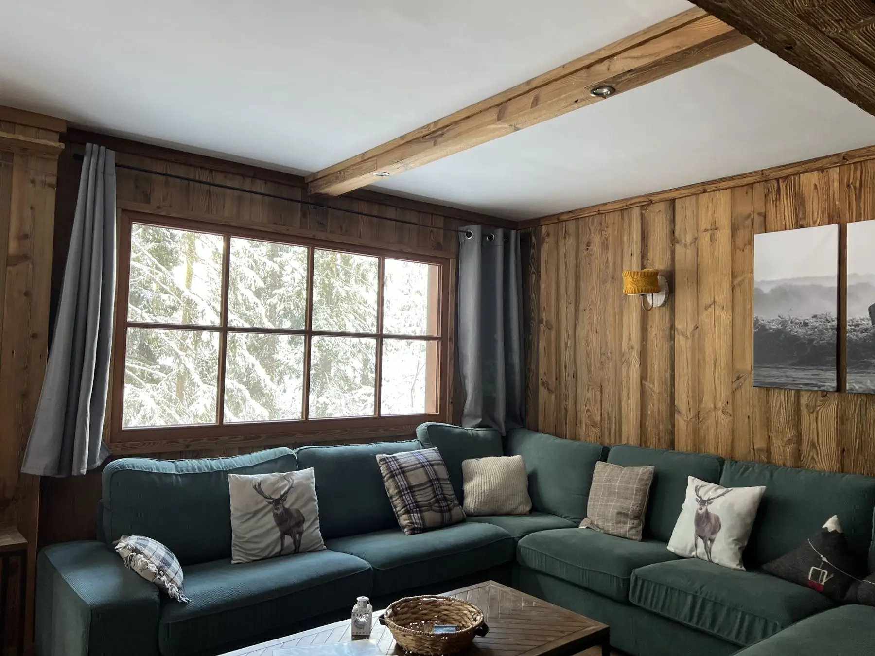 Chalet Clémentine, photo du séjour