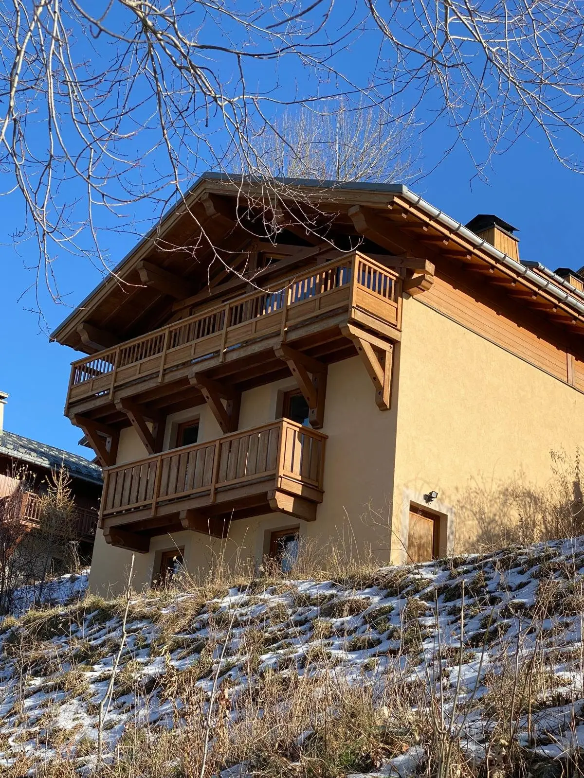 Chalet Chamois, photo du séjour