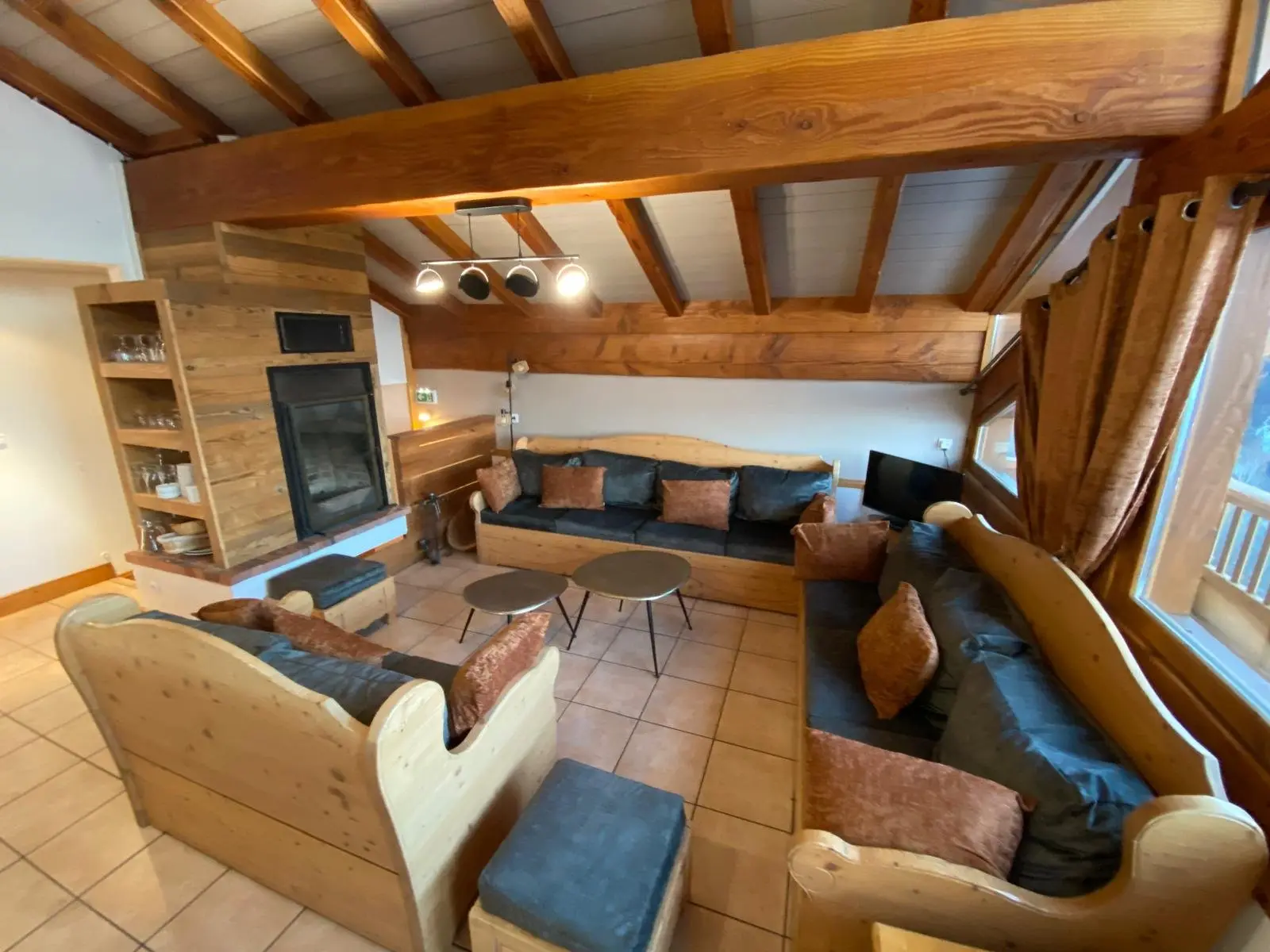 Chalet Chamois, photo du séjour