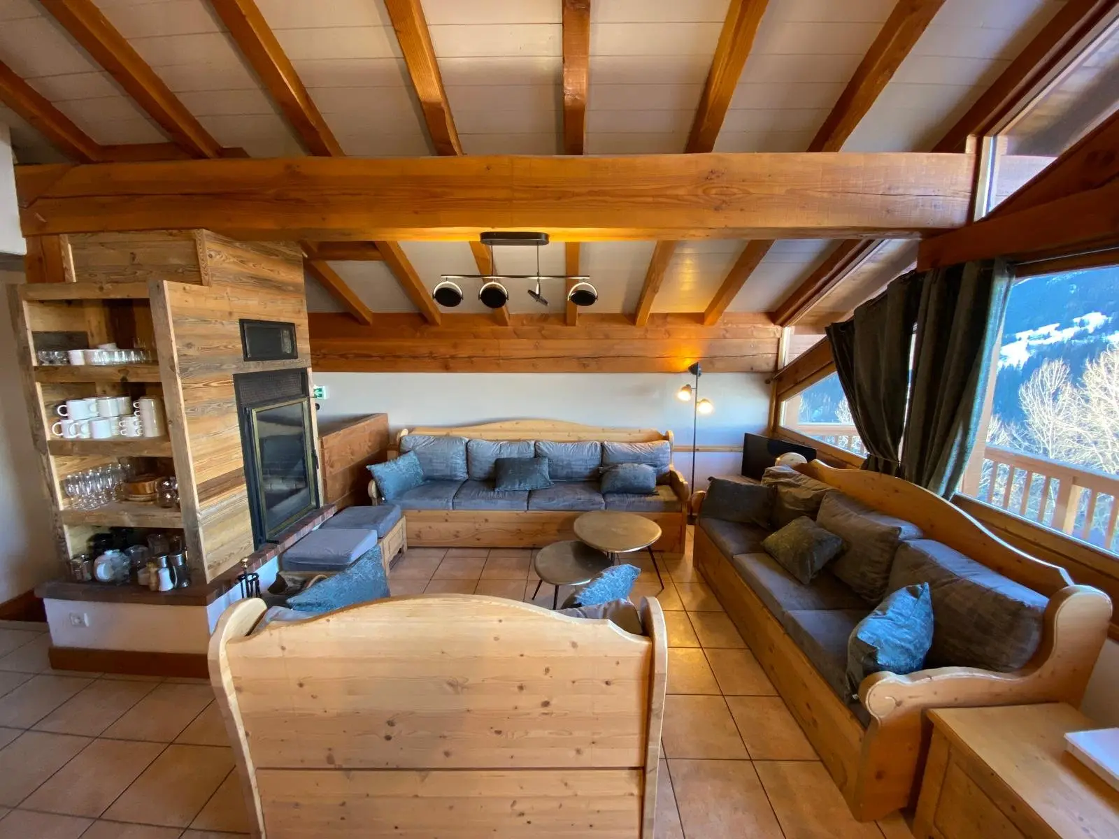 Chalet Chamois, photo du séjour