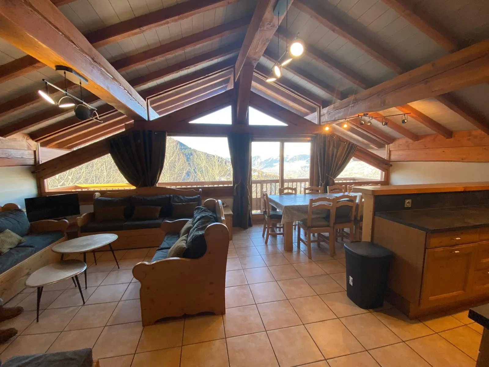 Chalet Chamois, photo du séjour